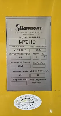 2017 HARMONY M72HD Balers | Mark One Machinery (3)