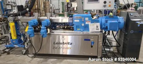 Used LEISTRITZ CORPORATION ZSE 27 MAXX-40D Extruders Illinois US | Aaron Equipment #86576
