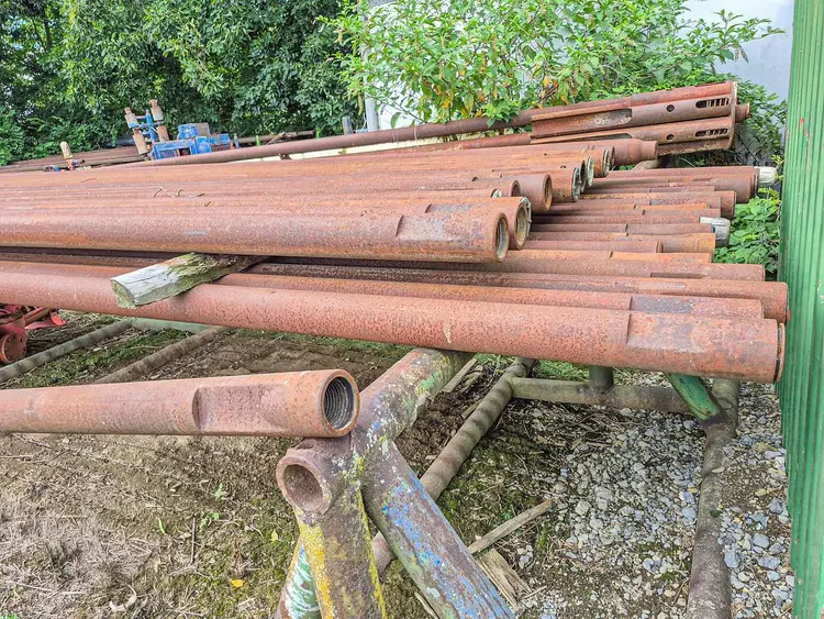 Used AFTERMARKET T3 / TH60 STYLE DRILL PIPE   20' X 4-1/2" OD X 2-7/8" IF Construction Equipment Parts Pennsylvania US | East West Machinery & Drilling #1418137