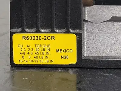 Used BUSSMANN R60030-2CR Misc Electrical & Power Parts British Columbia CA | Lenmark #252111