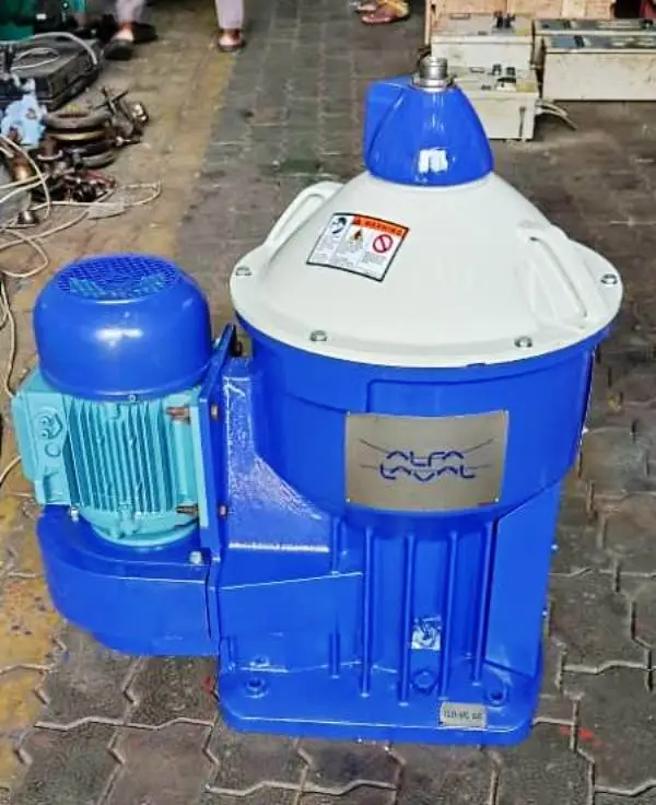 Alfa-Laval S-826 fuel/lube oil purifier, 316SS.