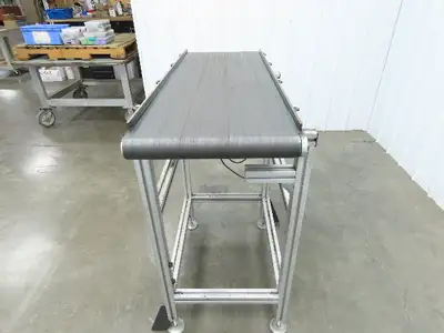 MK North America GUF-P 2000 Belt Conveyor 400x 1100mm 115V Variable Speed 41-46H