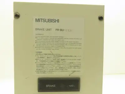 Mitsubishi Electric FR-BU-C7.5K External Brake Unit 7.5kW 230vAC 10Hp 30vDC