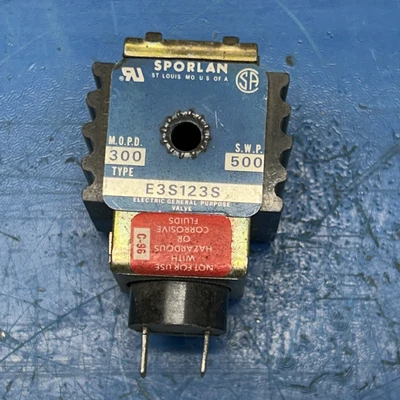 USED SPORLAN E3S123S