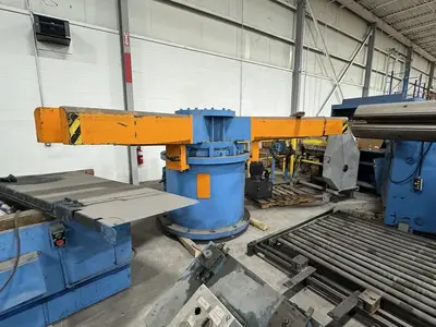 48” x .070" x 30,000 Lbs. Herr-Voss Cut-To-Length Line