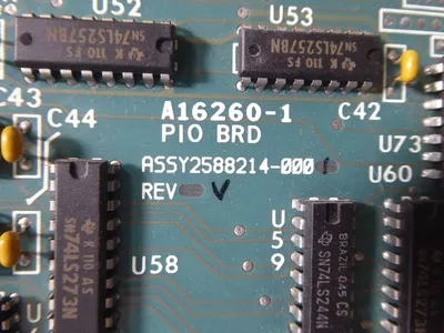 Texas Instruments A16260-1 PIO Board 2588214-0001 Rev. V Used