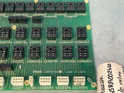 Used MAZAK D65RA002610 I/O Boards & Replacement Parts Ohio US | HGR 24 #1316187