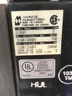 USED HAMMOND EQ6P