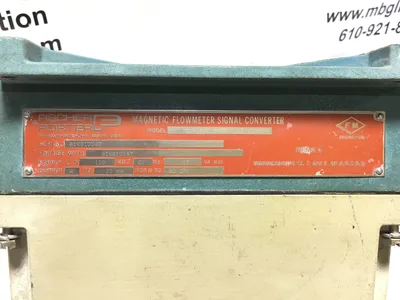FISHER PORTER MAG-YM 50XM13BBAD10AAGC222 MAGNETIC FLOWMETER SIGNAL CONVERTER