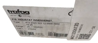 NEW TRAFAG 414.2323-30T70 TEMPERATURE TRANSMITTER IP65 250V AC 15A