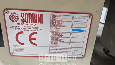 USED 2009 CEFLA MITO USED AUTOMATIC SPRAY FINISHING SYSTEM C/W SORBINI CLEANING BRUSH MACHINE