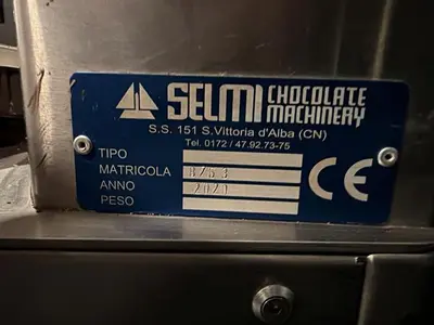 Used SELMI _UNKNOWN_ Chocolate Confectionary Tempering Saskatchewan CA | UNION STANDARD EQUIPMENT CO. #1420532