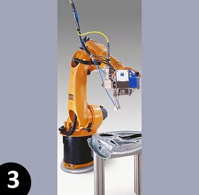 USED TRUMPF  - KUKA YAG LASER WELDING ROBOT
