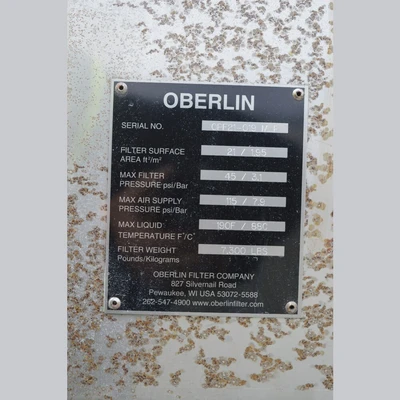 Oberlin OPF21 MLP Pressure Filters