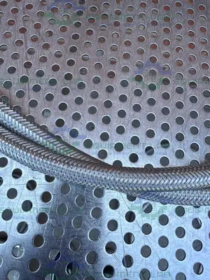 Unbranded 60" Stainless Steel Braided Hose w/ 1/2" NPT Fittings