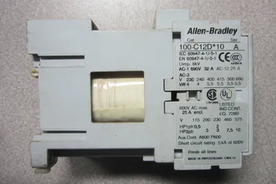 USED ALLEN BRADLEY 100-C12D10 CONTACTOR 100C12D10