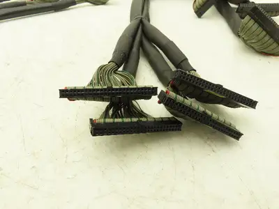 Fanuc NA 50-Pin Flat Ribbon Cable 30" Lot of 8