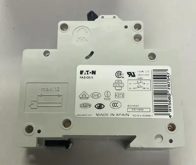 Used EATON FAZ-C6/2 Circuit Breakers | Surplus Asset Holdings #1188975