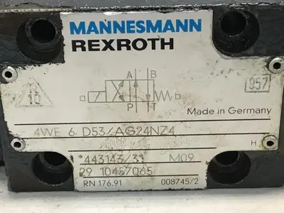 USED REXROTH 4WE6D53/AG24NZ4