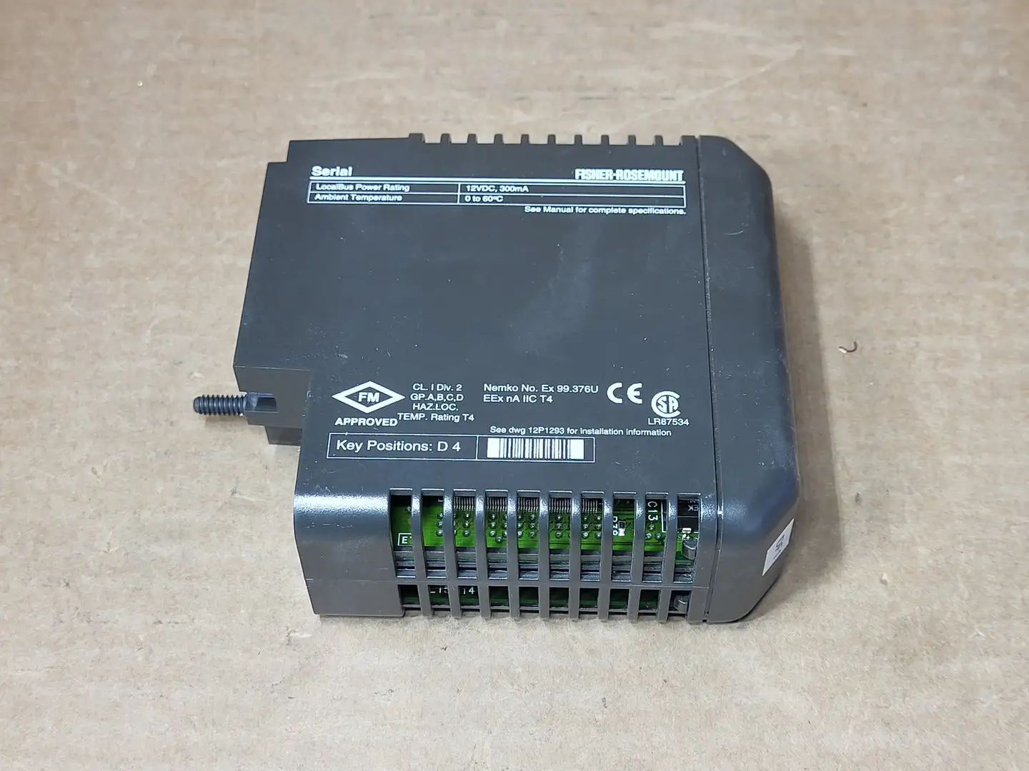 USED FISHER-ROSEMOUNT KJ3003X1-BA1