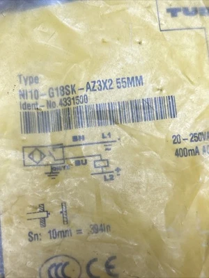 NEW Turck NI10-G18SK-AZ3X2