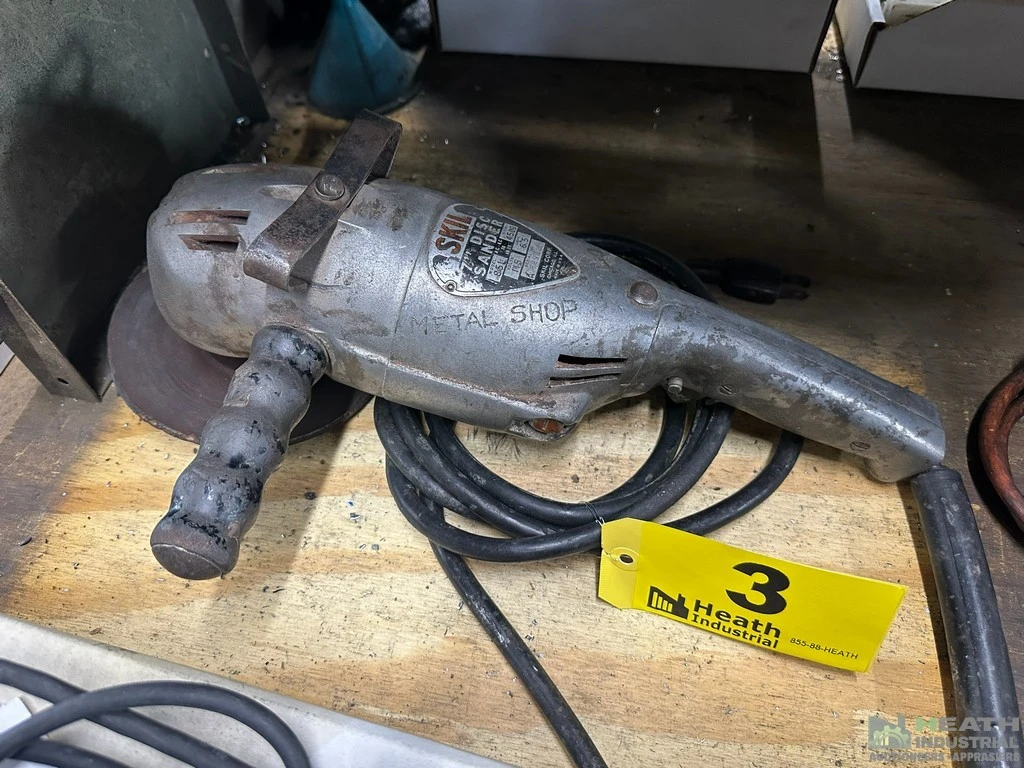 Used _UNKNOWN_ SKIL MODEL 851 DISC SANDER Woodworking Sanders Illinois US | Heath Industrial Auction Services #1419851