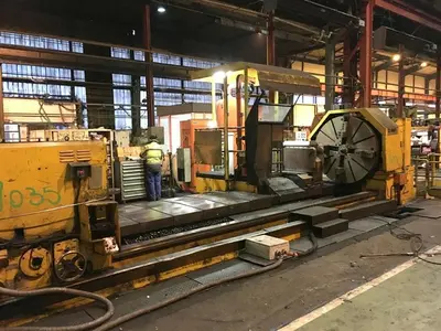 USED ERNAULT & SOMUA Ø 2000 X 8000 MM CNC