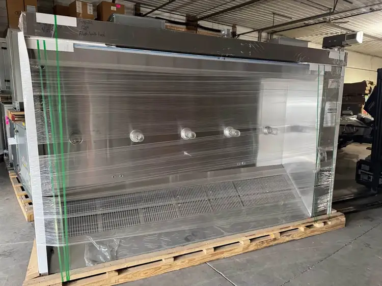 New | in-Stock CaptiveAire New CaptiveAire Stainless Pizza Hood and Main Line Exhaust Hood System HVAC Parts and Equipment Illinois US | Falcon Restaurant Supply #1375817