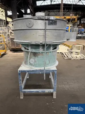 Used Russell 48" Russell Finex Screen, S/S, Single Deck Circular Screeners Ohio US | Federal Equipment Company #1339973