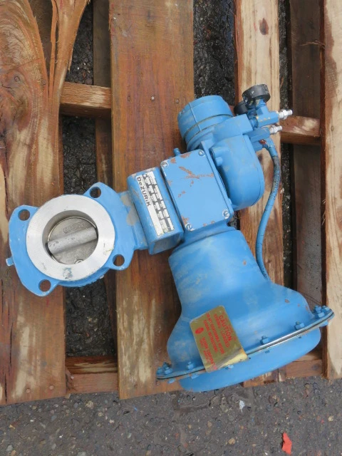 Dezurik 3"-150  Butterfly figure BHP Valve with Pneumatic Actuator