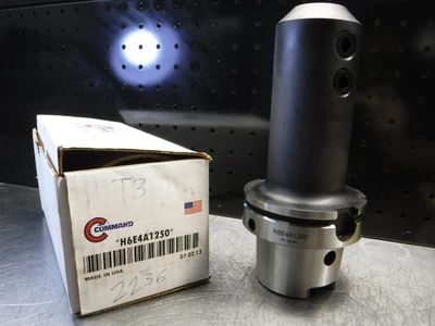Command HSK100 1.250" Endmill Holder 6.750" Projection H6E4A1250 (LOC321)