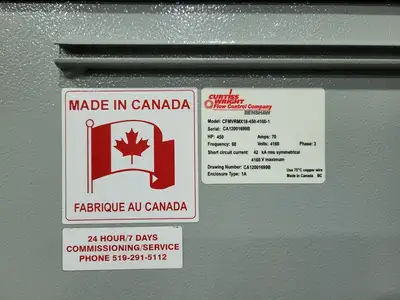 Used BENSHAW CFMVRMX18-450-4160-1 Switchgears British Columbia CA | Lenmark #240725