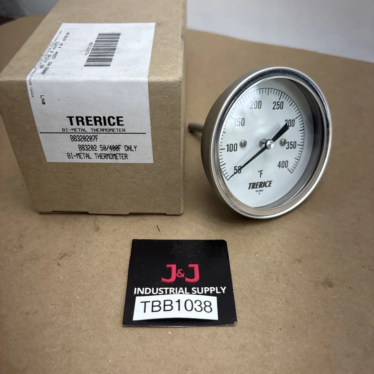 New | in-Stock Trerice B8320207F. 50/400F Temperature Monitoring Indiana US | J&J Industrial Supply #935860