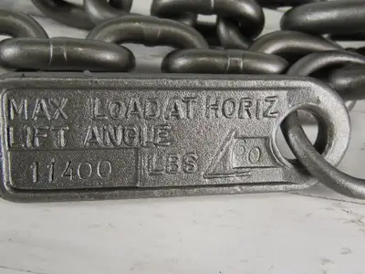 ACCO 81C1561 Double Basket Continuous Chain Sling 3/8" X 5'7" 11400Lb at 60°