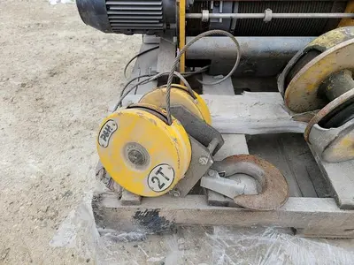 USED 1995 P&H 2 TON REDILIFT CABLE HOIST