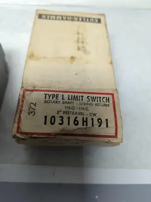 New | in-Stock CUTLER-HAMMER 10316H191 Miscellaneous Equipment (Electrical & Power) | Surplus Asset Holdings #1202146