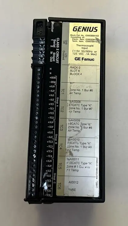 Used GE FANUC IC660BBA103 Input / Output Modules | Surplus Asset Holdings #1206064