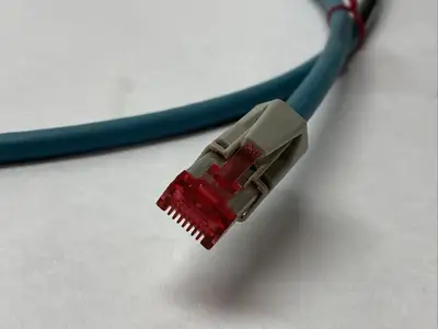 OP-88042 | Keyence  NFPA79 Compliant Ethernet Cable Right Angle 1m - New Other