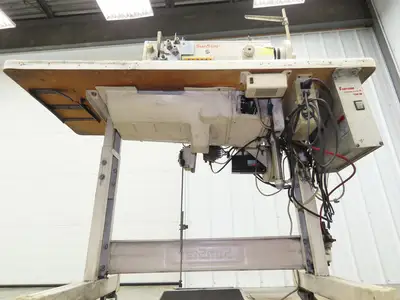 KM-1070BLX-7 Fortuna Industrial Sewing Embroidery Servo Machine 230VAC 1Ph *Read