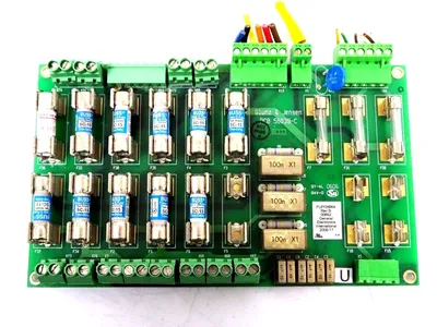 USED GLUNZ & JENSEN 56039-C FUSE BOARD