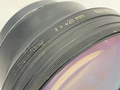 USED LINOS F-THETA-RONAR LENS F=420MM 1064NM