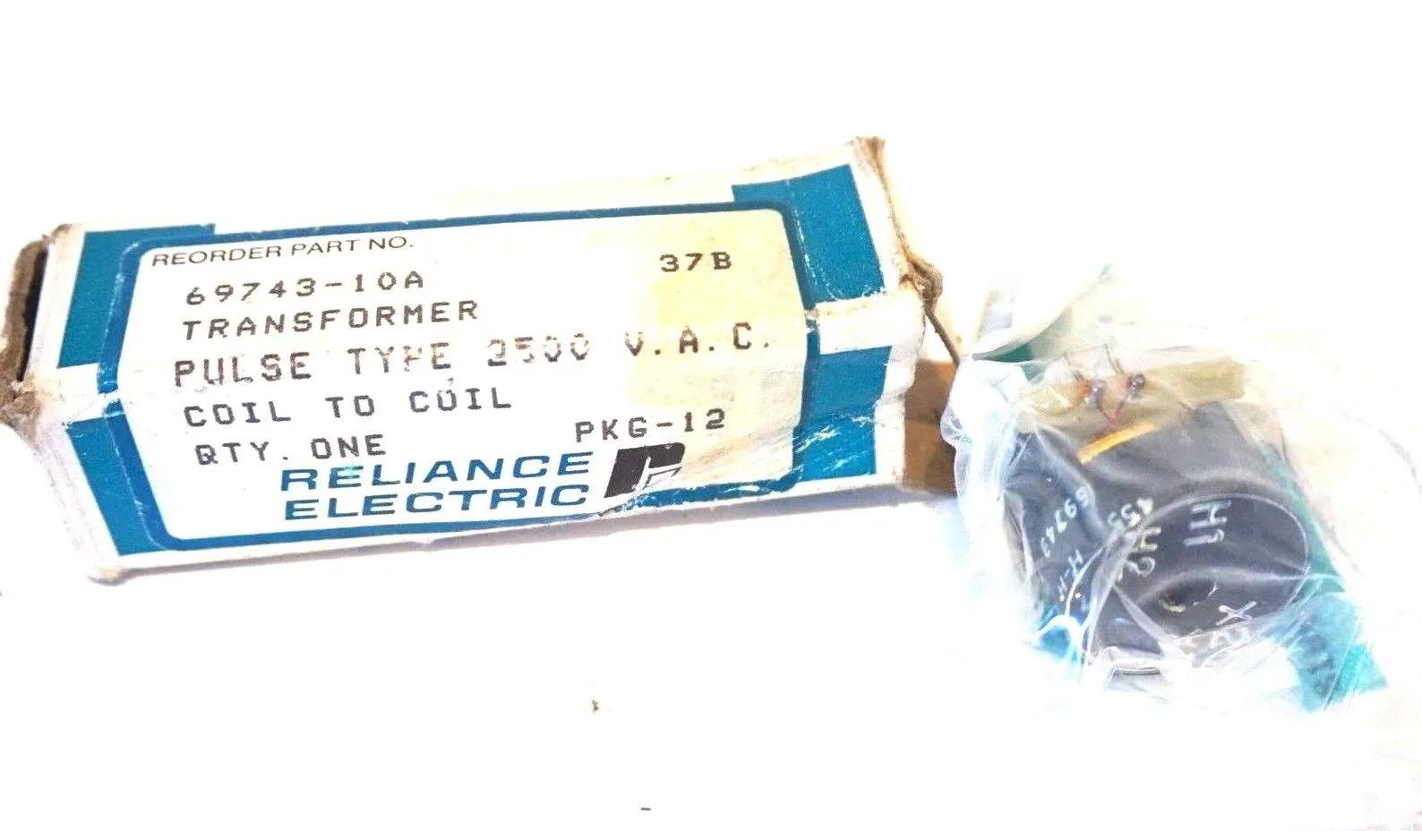 NEW RELIANCE ELECTRIC 69743-10A TRANSFORMER 6974310A