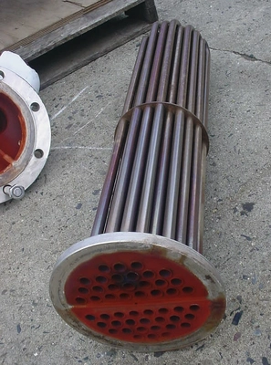 USED 250 GALLON HEATING TANK 250 GALLON COIL TANK
