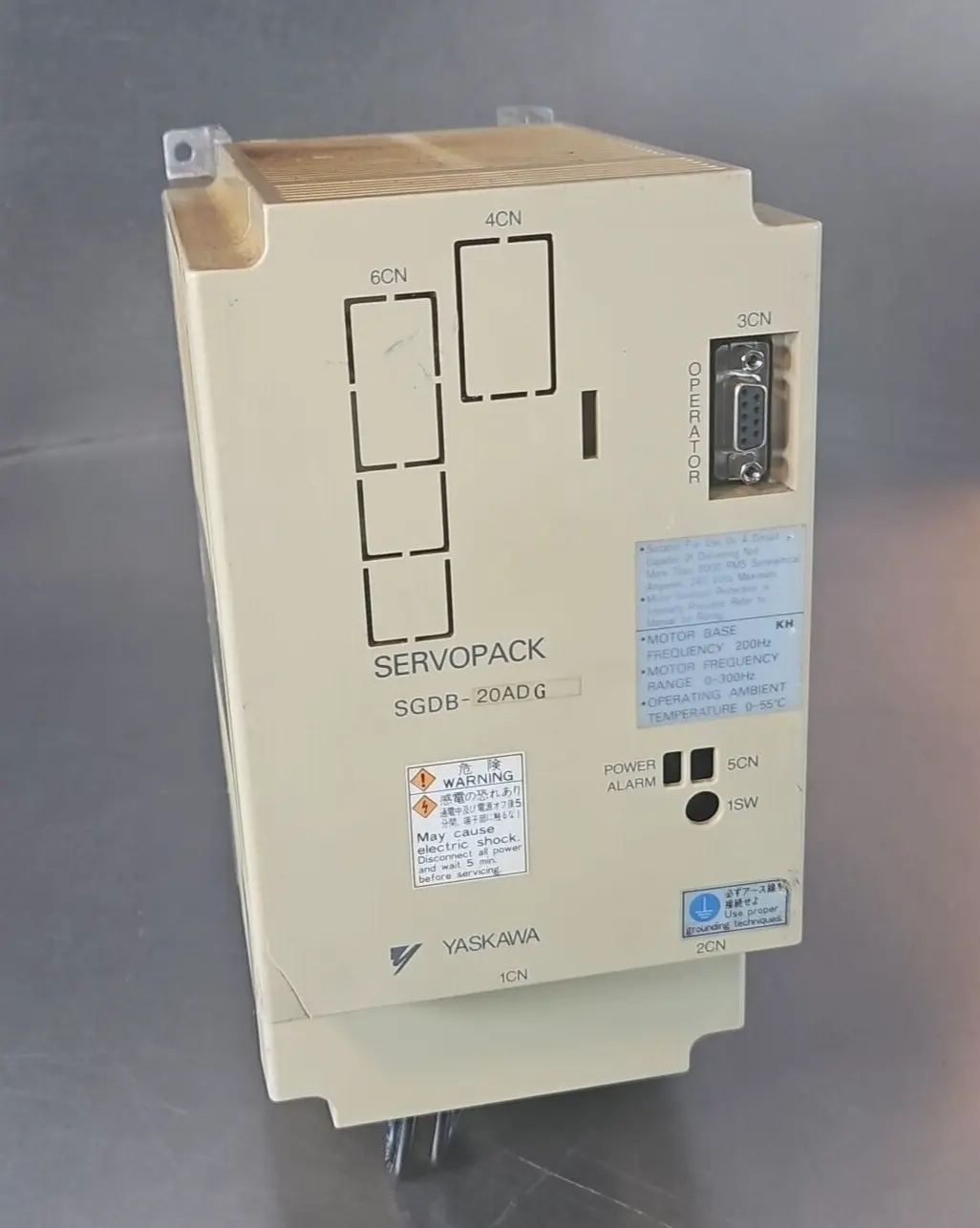 YASKAWA SGDB-20ADG Servo Drive (BIN2.2.1)