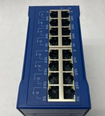 USED BELDEN HIRSCHMANN INDUSTRIAL ETHERNET RAIL SWITCH