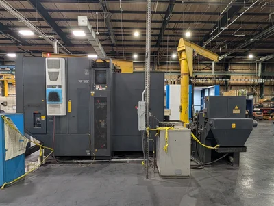 2009 DMG Mori DMU 125 P 5-Axis CNC Machining Center 230/3/60; W/ Heidenhain MillPlus iT Control
