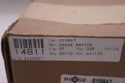 DODGE RAPTOR E10 ELEMENT 015847 - NEW IN BOX - STOCK GF444A