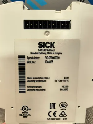 SICK FX0-GPR000000 Safety Relays | ESS Industrial Equipment Sales (6)