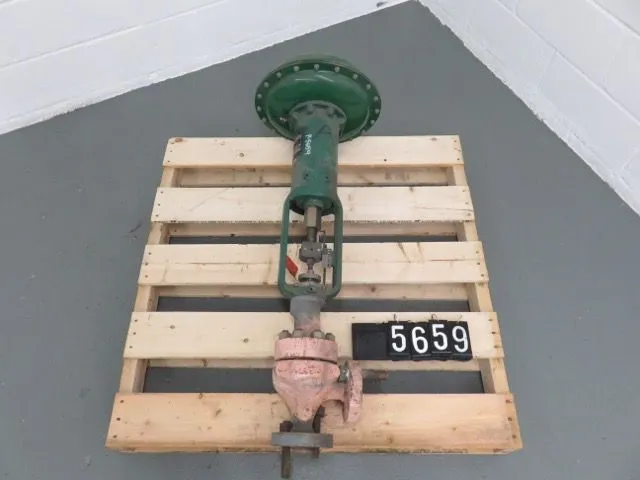 Fisher control valve type HPAS, size 1 1/2"-1500, material WCB/316ss