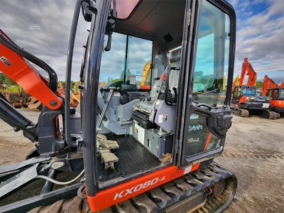 Used 2023 KUBOTA KX080-4S2 Crawler Excavators | Abele Tractor #1342833